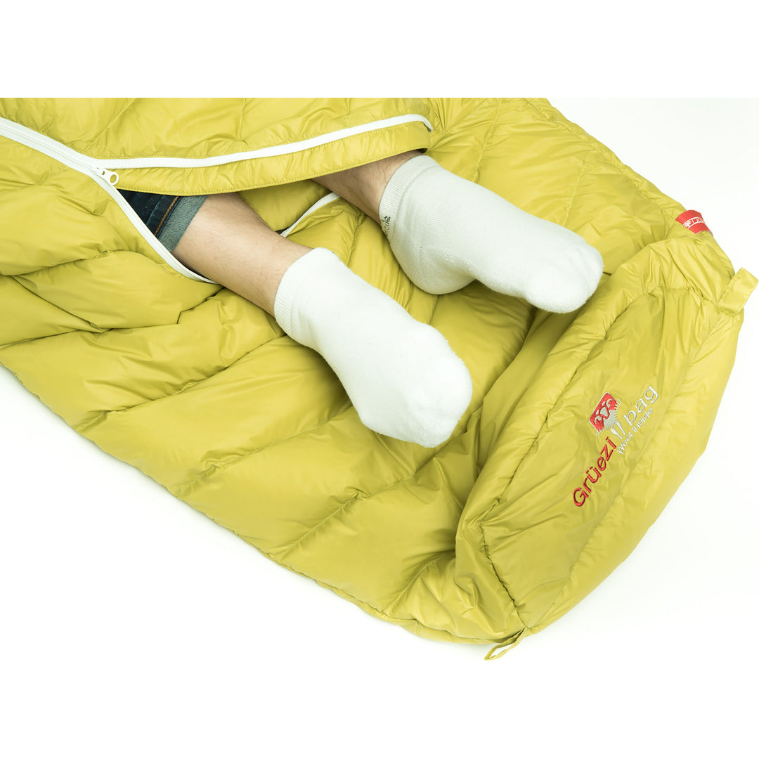 Grüezi bag Schlafsack – Biopd Downwool extreme light 200
