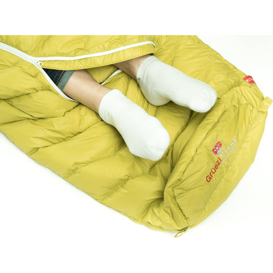 Grüezi bag Schlafsack – Biopd Downwool extreme light 200