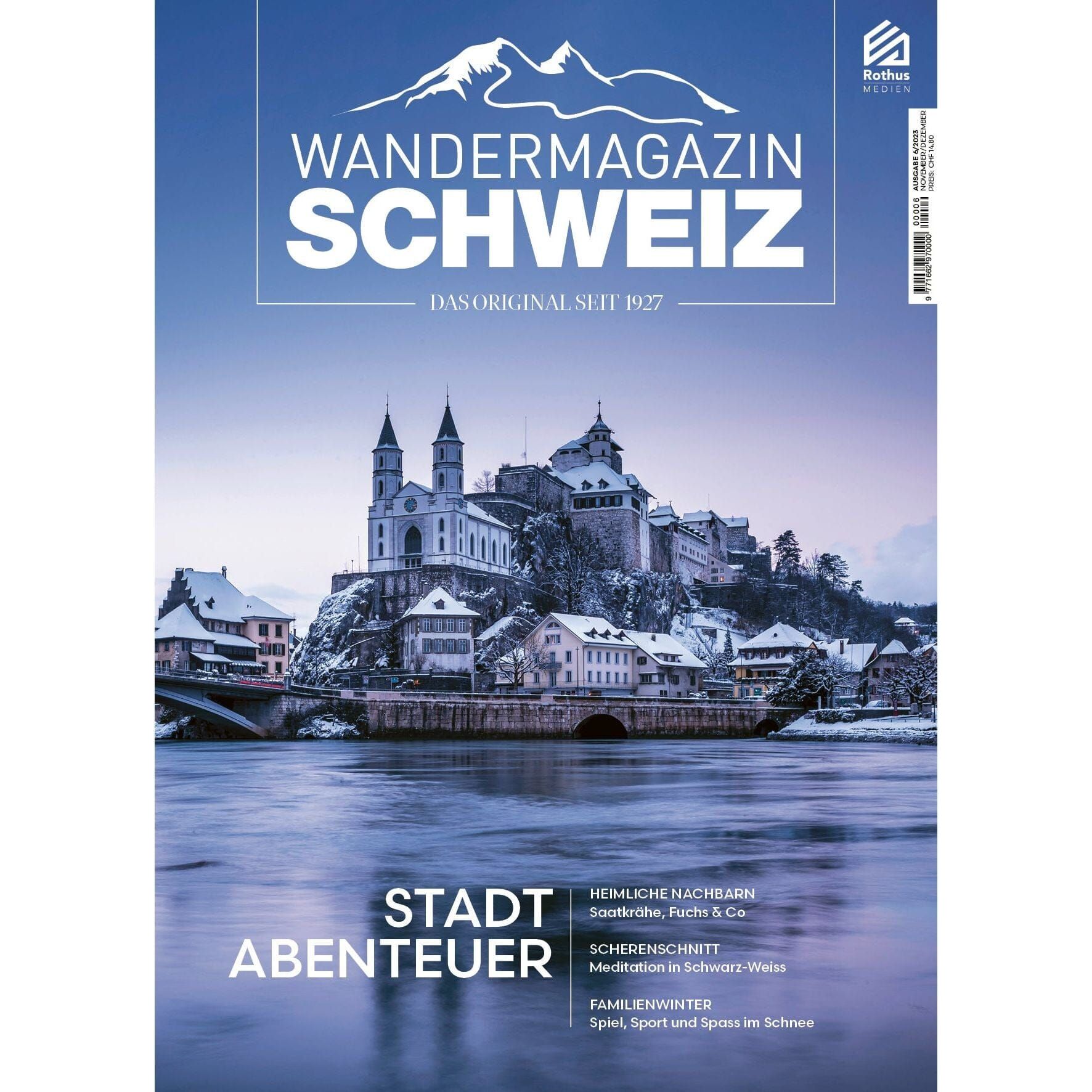 6/2023 Stadtabenteuer Bücher Wandershop Schweiz 