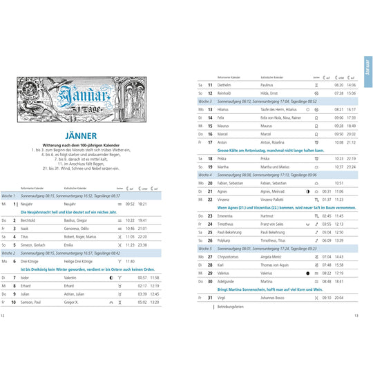 Solothurner Kalender – Agenda 2025 Agenda Rothus Medien AG