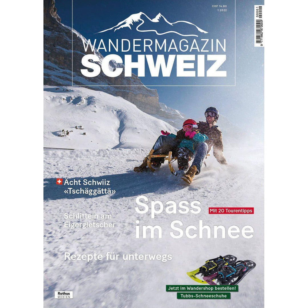 1/2022 Spass im Schnee Wandershop Schweiz