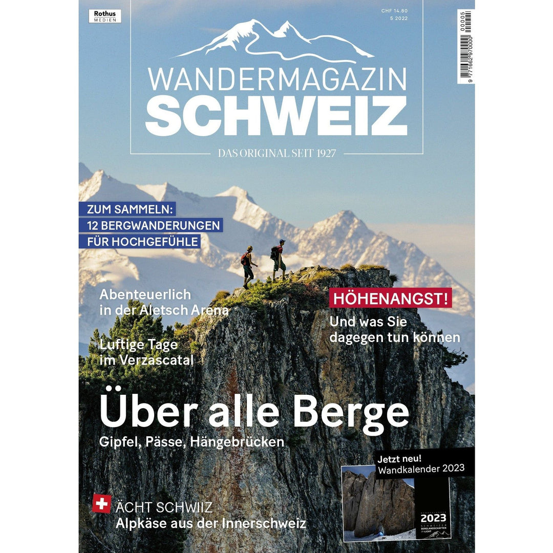5/2022 Über alle Berge Bücher Wandershop SCHWEIZ