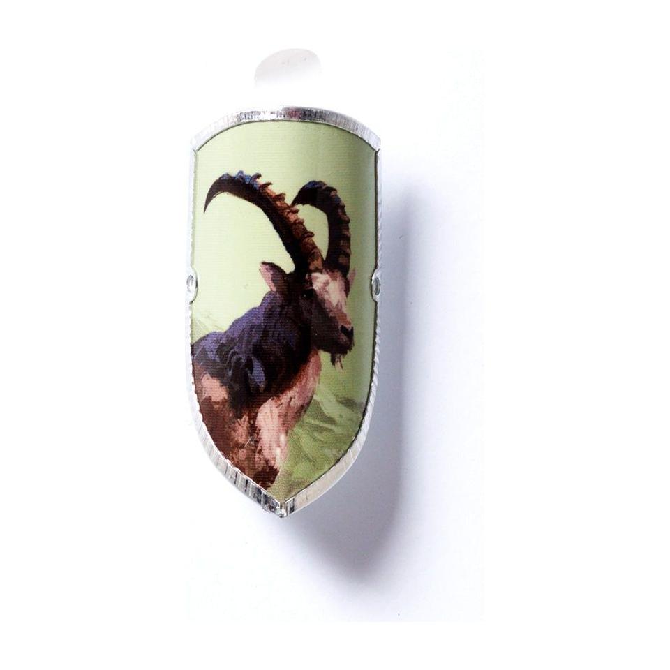 Stockwappen Steinbock Der Berghammer