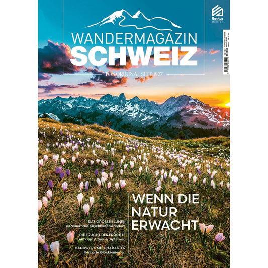1/2-Jahreabo Wandermagazin SCHWEIZ Wandershop Schweiz 1/2-Jahresabonnement 