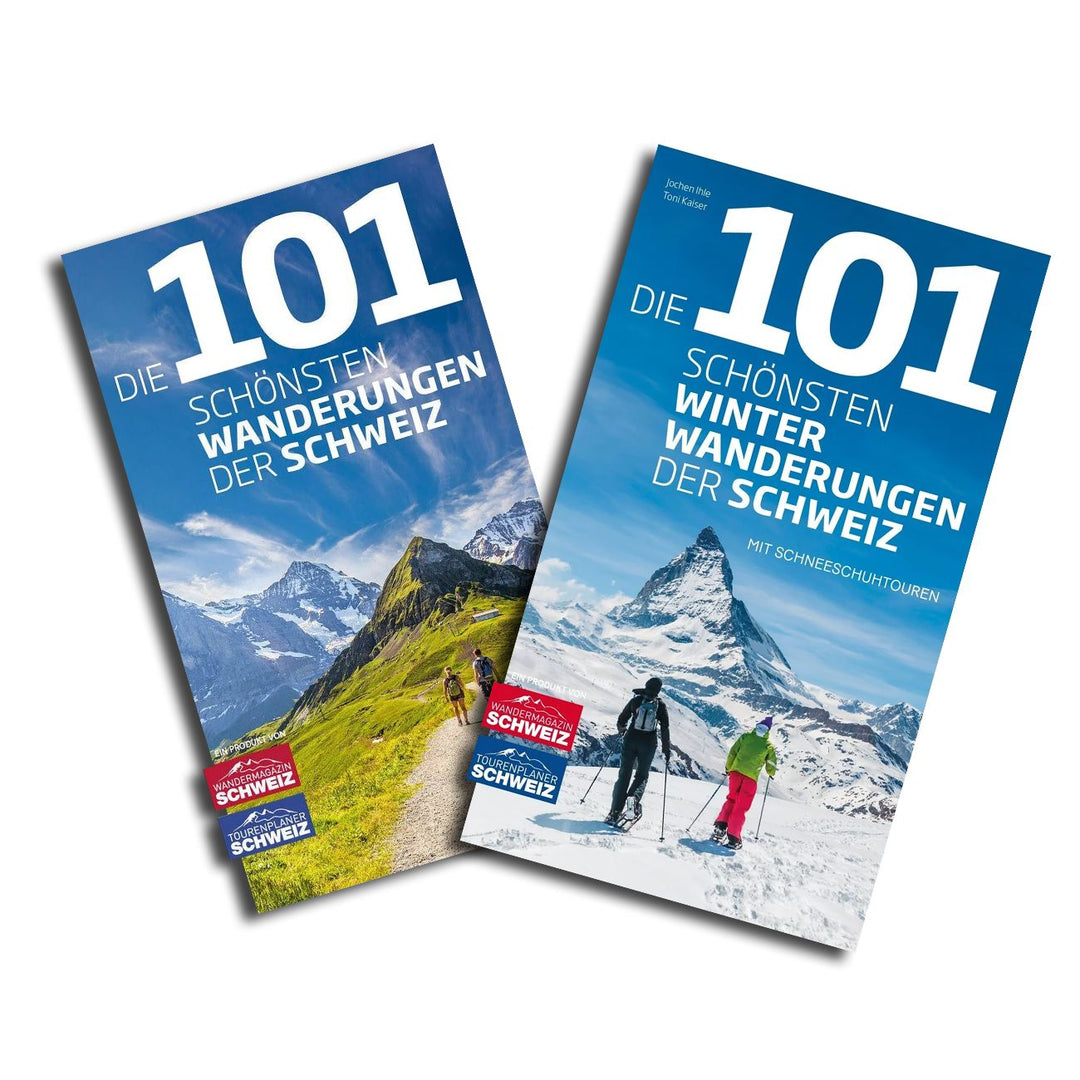 202 Wanderungen – das Ganzjahres-Bundle Bücher Wandershop SCHWEIZ 