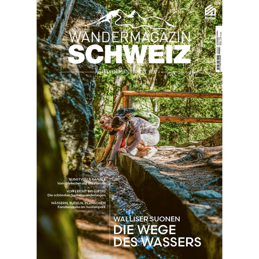 3/2024 Die Wege des Wassers - Suonen Bücher Wandershop Schweiz 