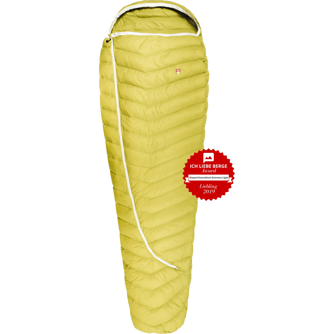 schlafsack 500g gewicht Grüezi bag Schlafsack – Biopod Downwool extreme light 185