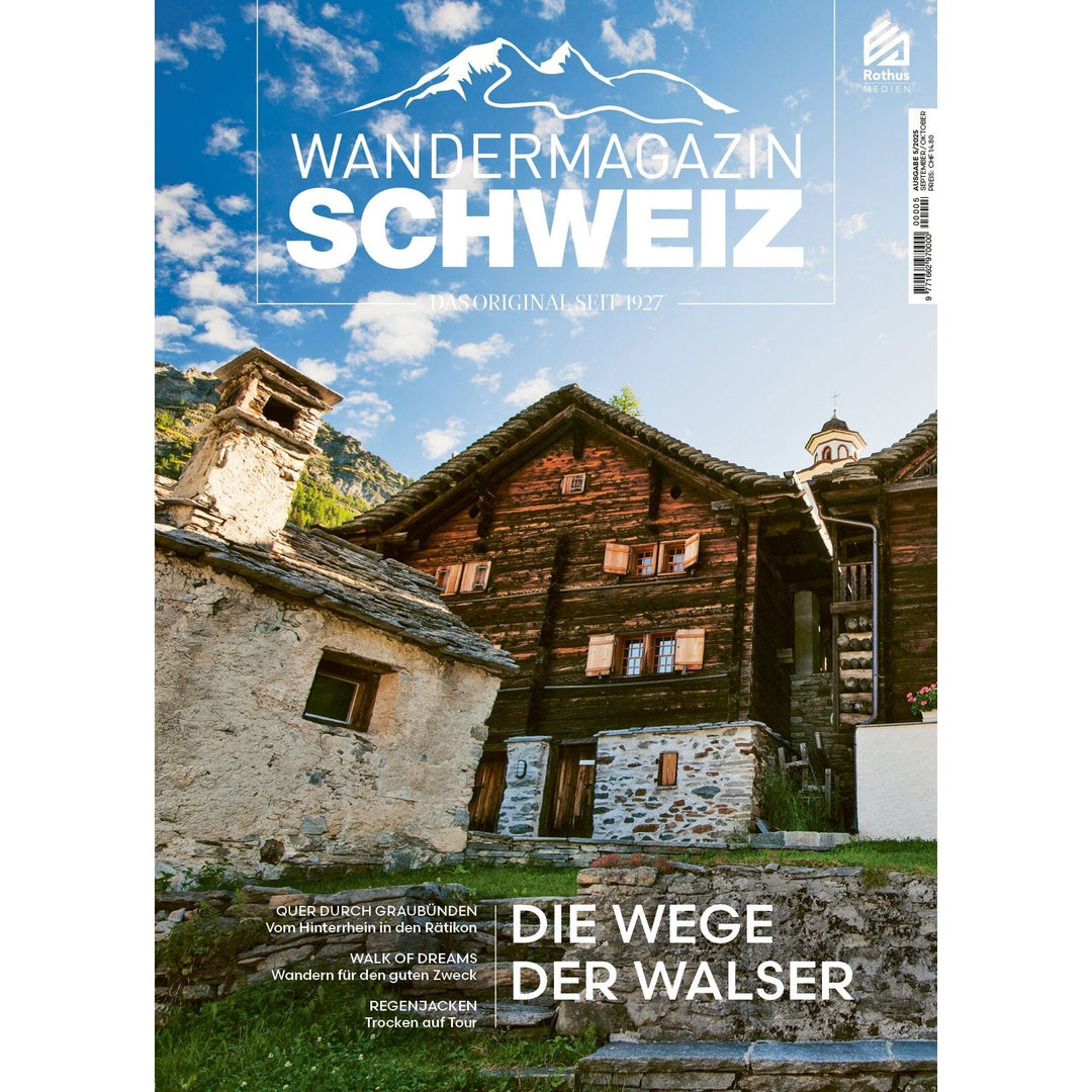 5/2025 Die Wege der Walser Bücher Wandershop SCHWEIZ 