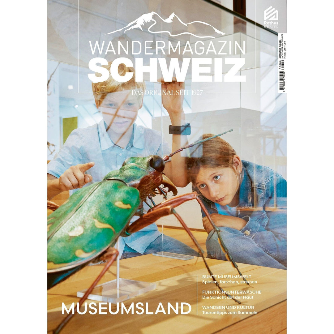 6/2024 Museumsland Bücher Wandershop Schweiz 