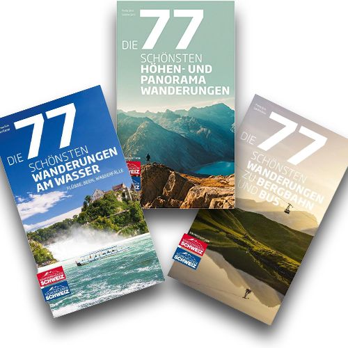 77er-Serie Wanderbücher Bücher Rothus Medien AG 