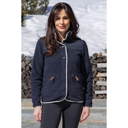 Anisa Damen Sherpa Jacke Fleecejacke rukka 