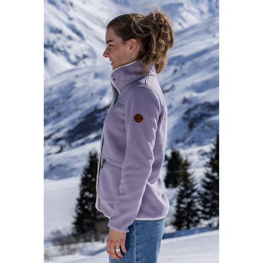 Anisa Damen Sherpa Jacke Fleecejacke rukka 
