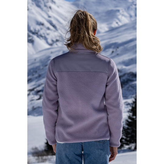 Anisa Damen Sherpa Jacke Fleecejacke rukka 