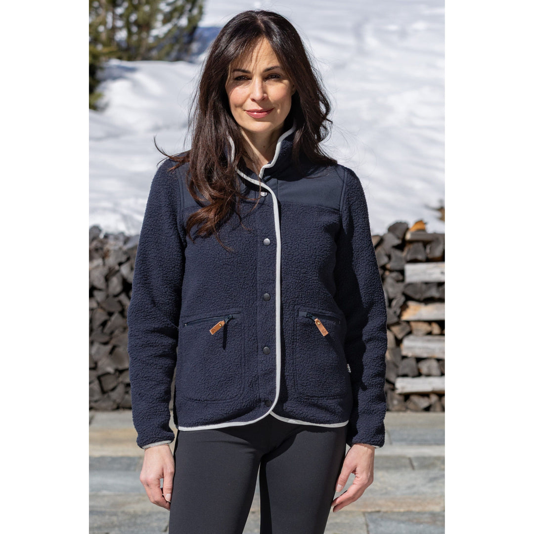 Anisa Damen Sherpa Jacke Fleecejacke Rukka 