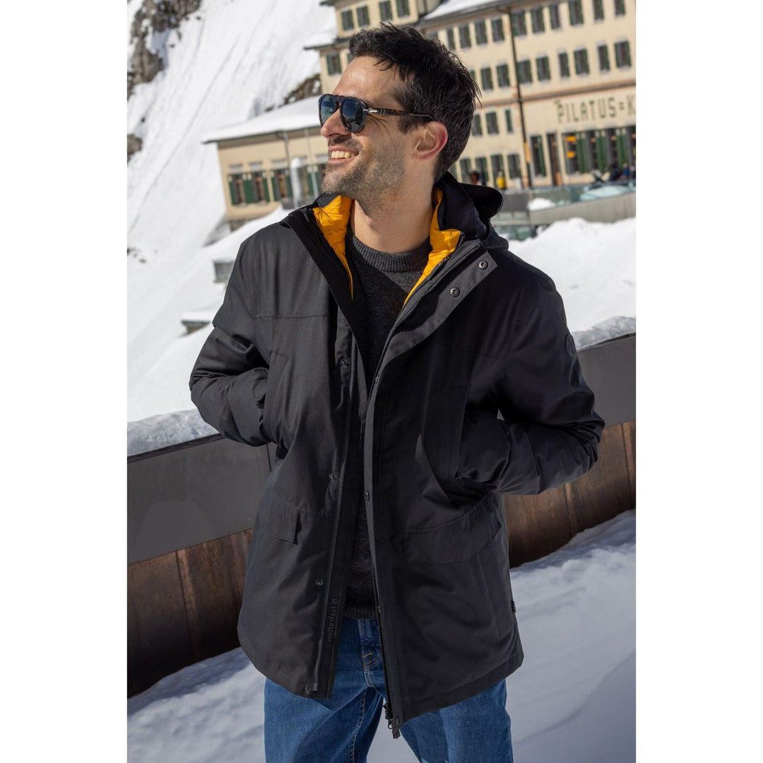 Archer Herren 3 in 1 Parka 3 in1 Jacke, Parka Rukka 