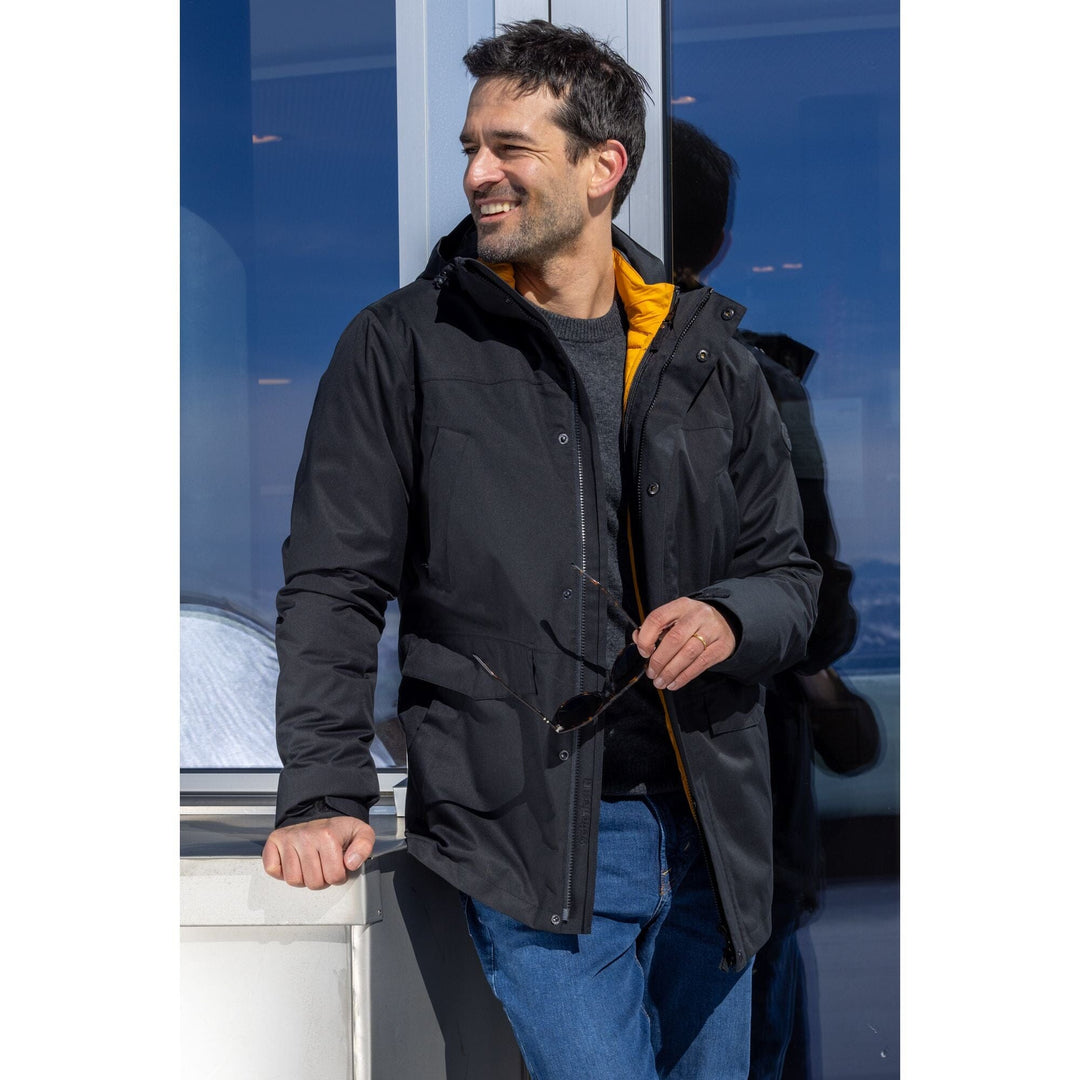 Archer Herren 3 in 1 Parka 3 in1 Jacke, Parka Rukka 
