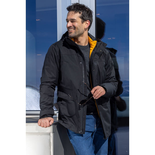 Archer Herren 3 in 1 Parka 3 in1 Jacke, Parka Rukka 