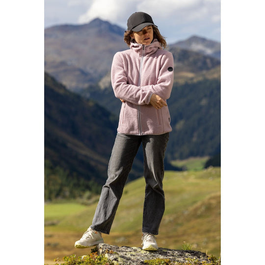 Bee Damen Sherpa Jacke Fleecejacke Rukka 