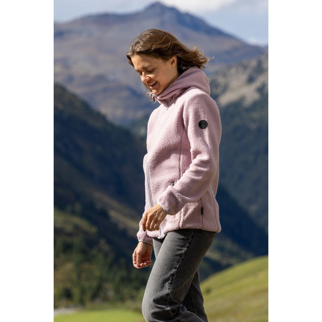 Bee Damen Sherpa Jacke Fleecejacke Rukka 