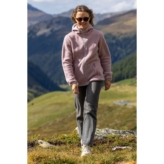 Bee Damen Sherpa Jacke Fleecejacke Rukka 