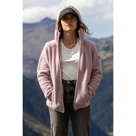 Bee Damen Sherpa Jacke Fleecejacke Rukka 