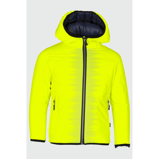 Blaze Kids Winterjacke Winter-/Skijacke Rukka fluorescent lemon 104 