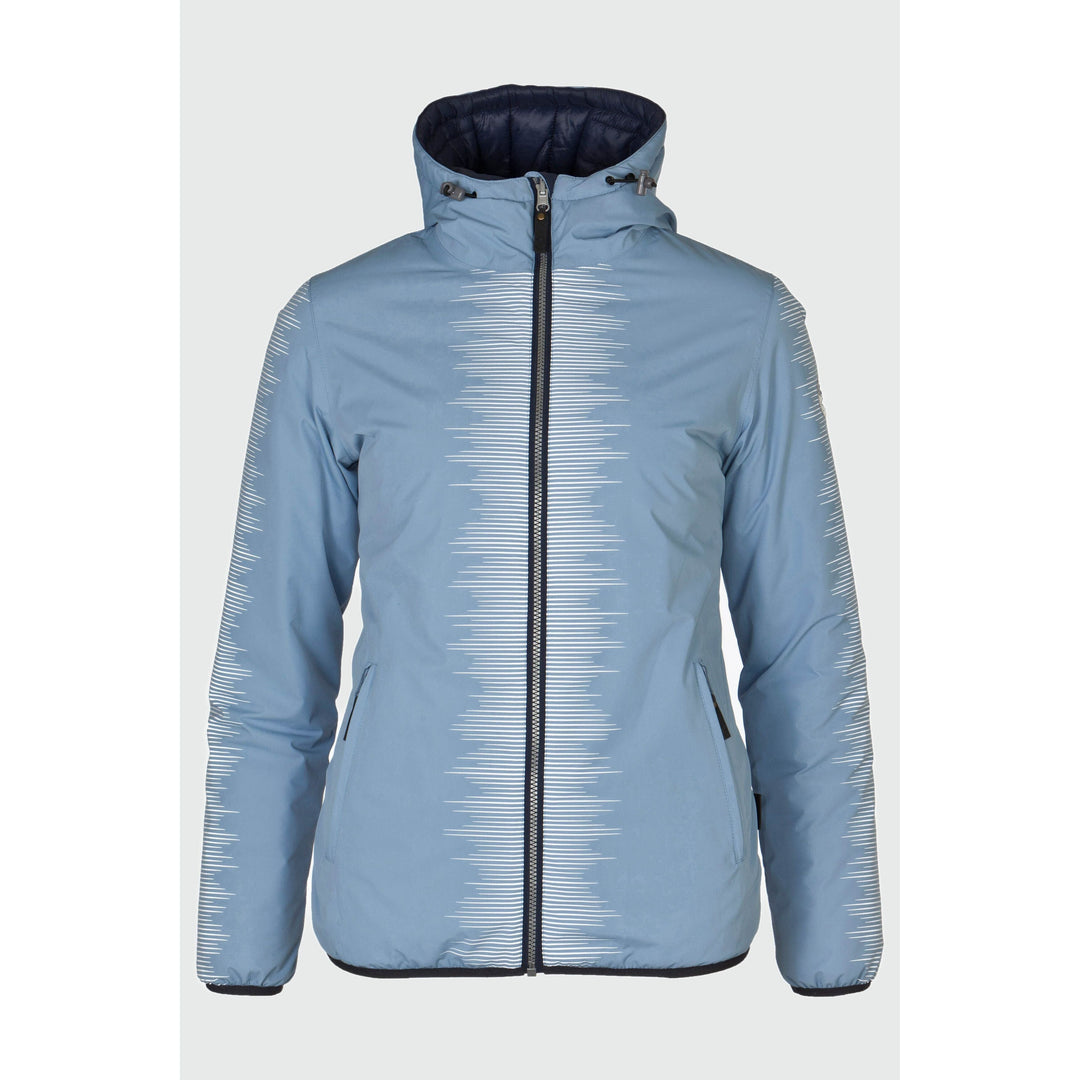 Blaze Women Winterjacke Damen reflektierend und reversibel Thermo Jacke, Winterjacke rukka faded denim 34 