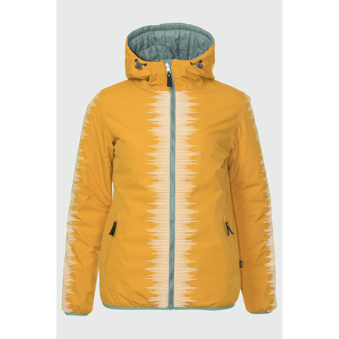 Blaze Women Winterjacke Damen reflektierend und reversibel Thermo Jacke, Winterjacke rukka golden yellow 34 