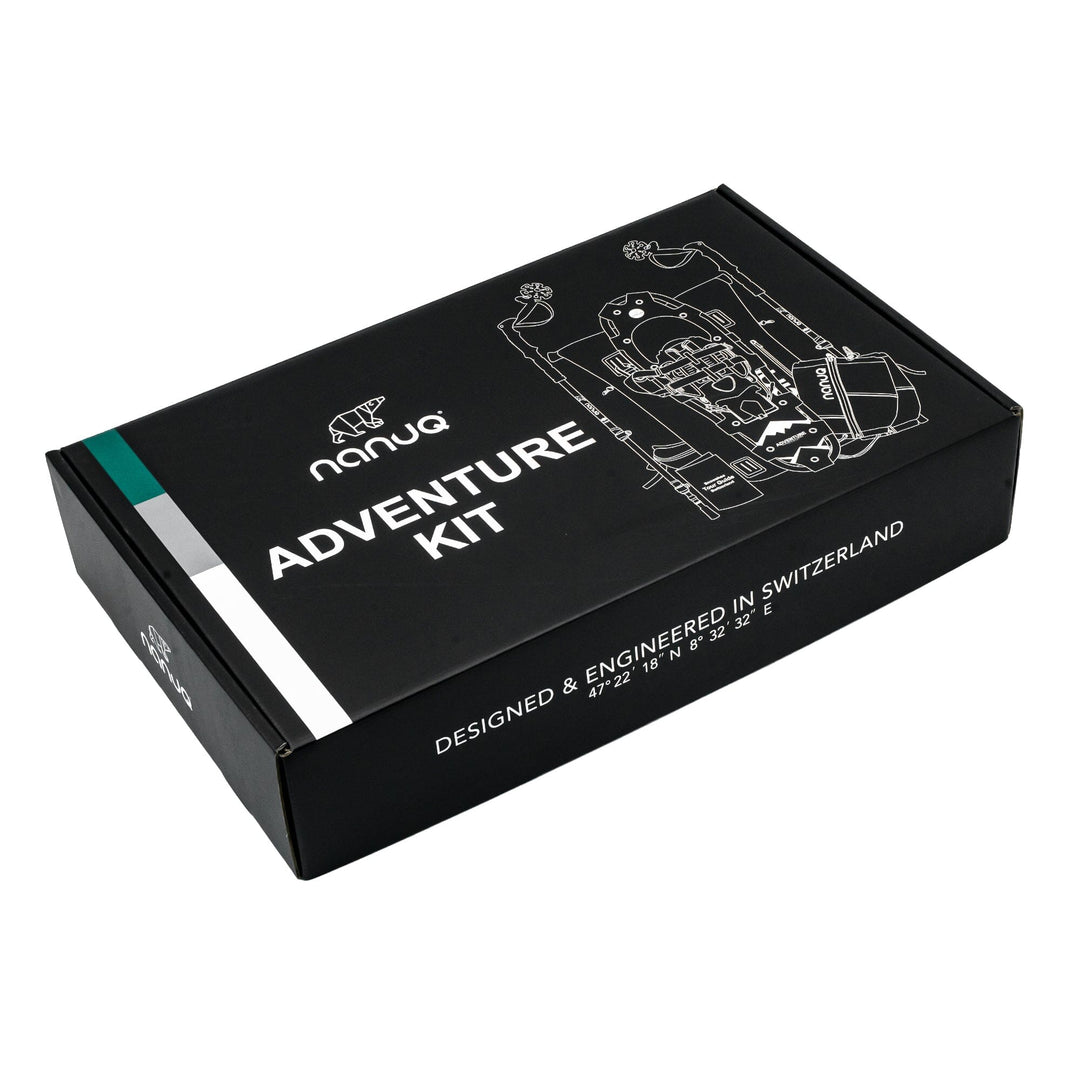 Das NANUQ ADVENTURE KIT Schneeschuhe Nanuq 