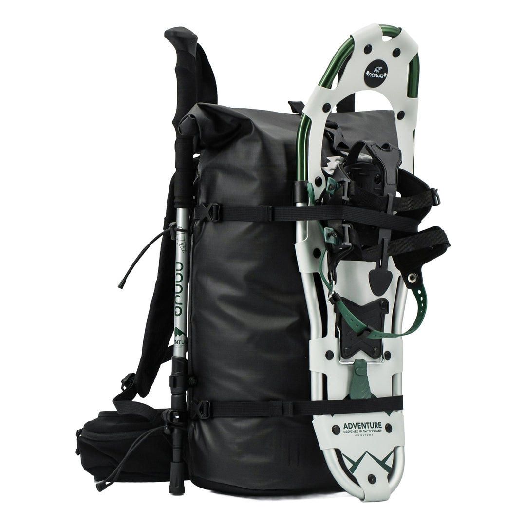 Das NANUQ ADVENTURE KIT Schneeschuhe Nanuq 