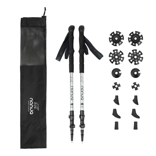 Das NANUQ ADVENTURE KIT Schneeschuhe Nanuq 