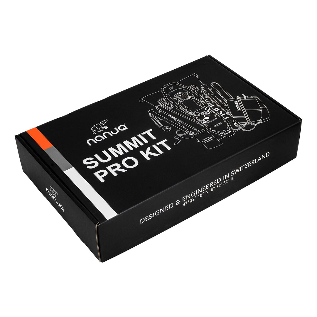 Das NANUQ SUMMIT PRO KIT Schneeschuhe Nanuq 