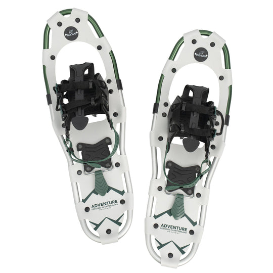 Der NANUQ ADVENTURE 2025 – der Schneeschuh für Einsteiger und Erfahrene Schneeschuhwanderer. Schneeschuhe Nanuq 