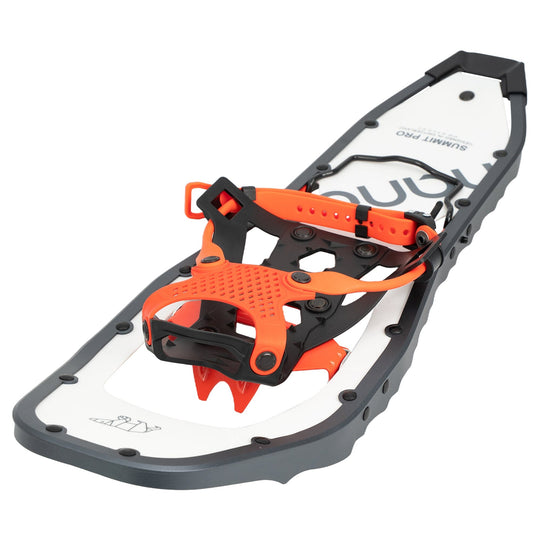 Der NANUQ SUMMIT PRO – der Premium Schneeschuh für ambitionierte Abenteurer, die hoch hinaus wollen. Schneeschuhe Nanuq 