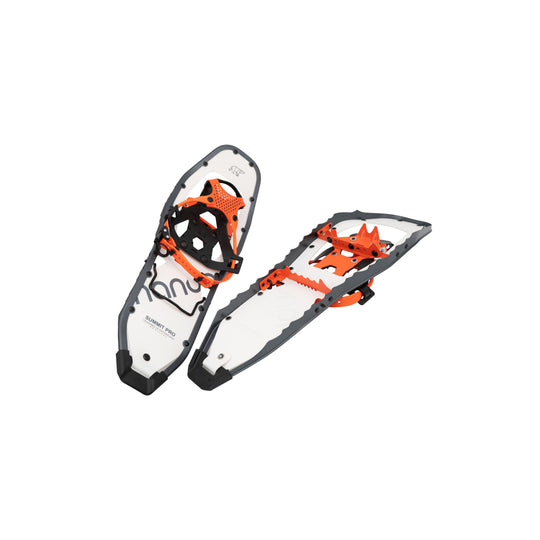 Der NANUQ SUMMIT PRO – der Premium Schneeschuh für ambitionierte Abenteurer, die hoch hinaus wollen. Schneeschuhe Nanuq 