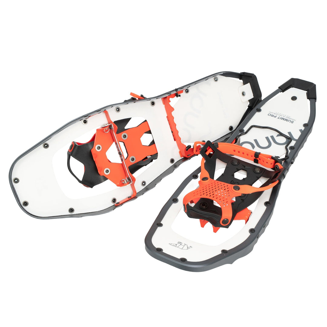 Der NANUQ SUMMIT PRO – der Premium Schneeschuh für ambitionierte Abenteurer, die hoch hinaus wollen. Schneeschuhe Nanuq 