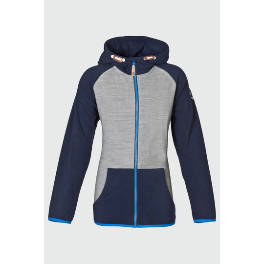Erik Kinder Fleece Zip-Hoodie Fleecejacke Rukka night blue 104 