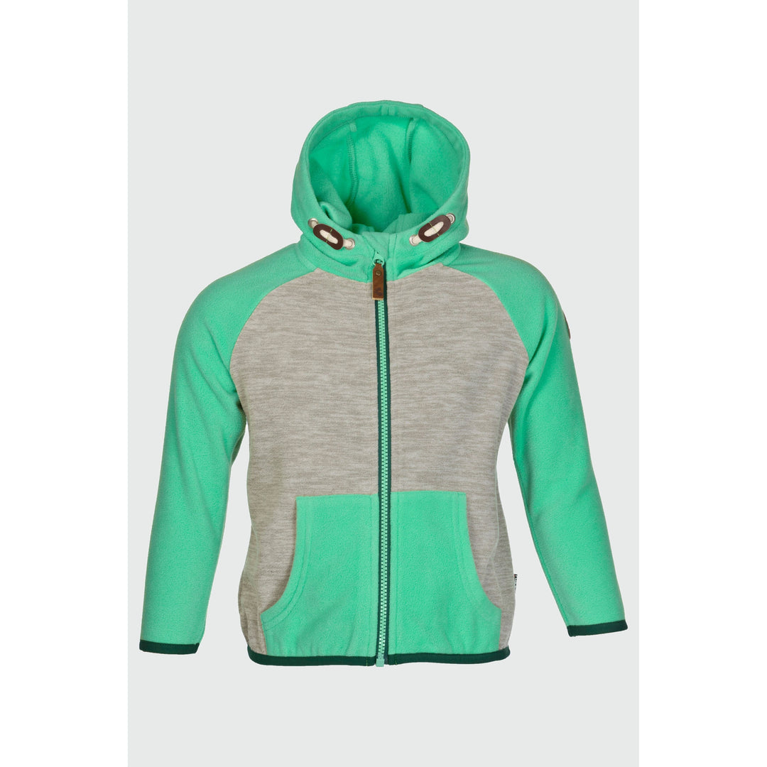 Erik Kinder Fleece Zip-Hoodie Fleecejacke Rukka irish green 104 