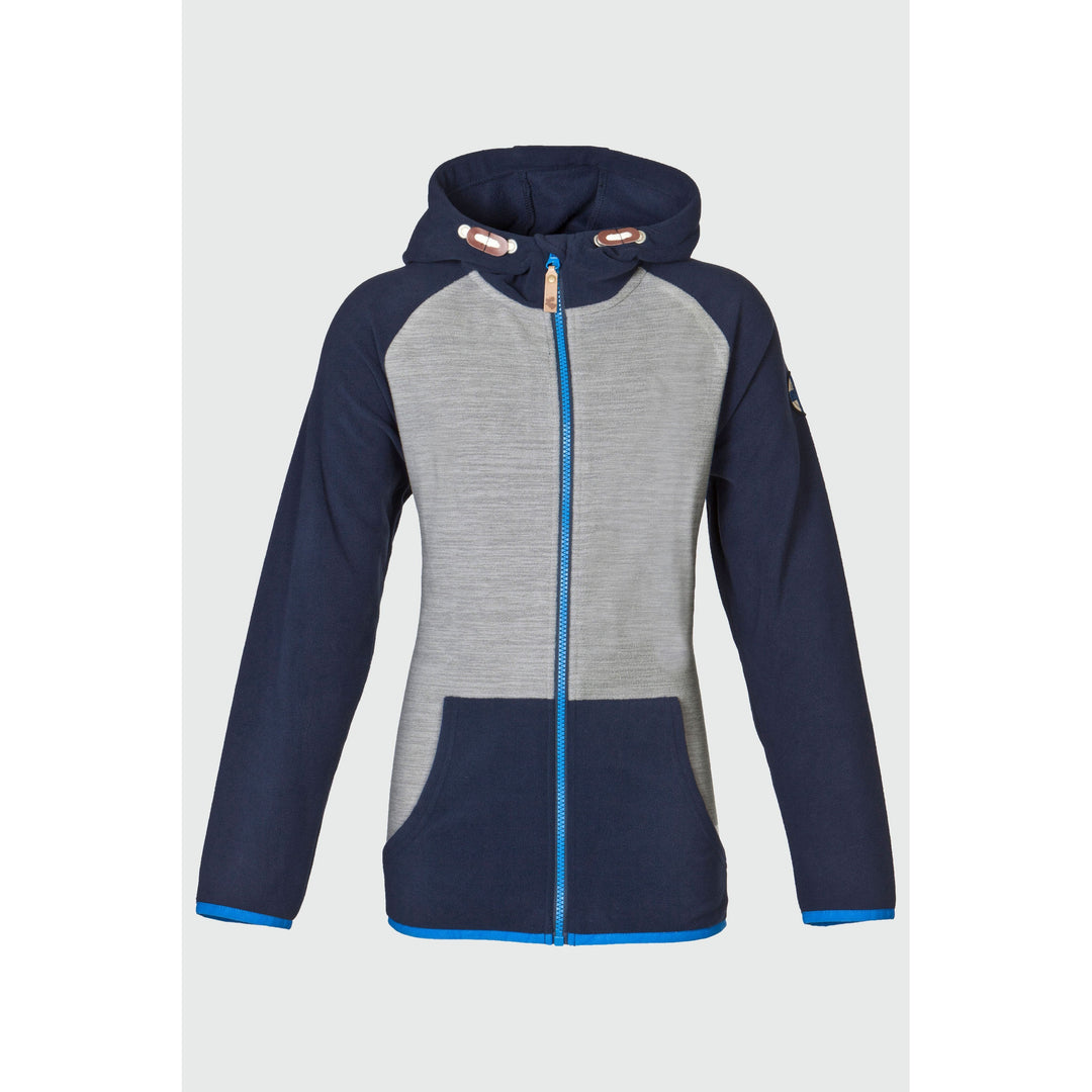 Erik Kinder Fleece Zip-Hoodie Fleecejacke rukka night blue 104 
