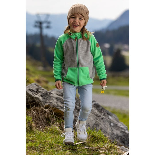 Erik Kinder Fleece Zip-Hoodie Fleecejacke Rukka 
