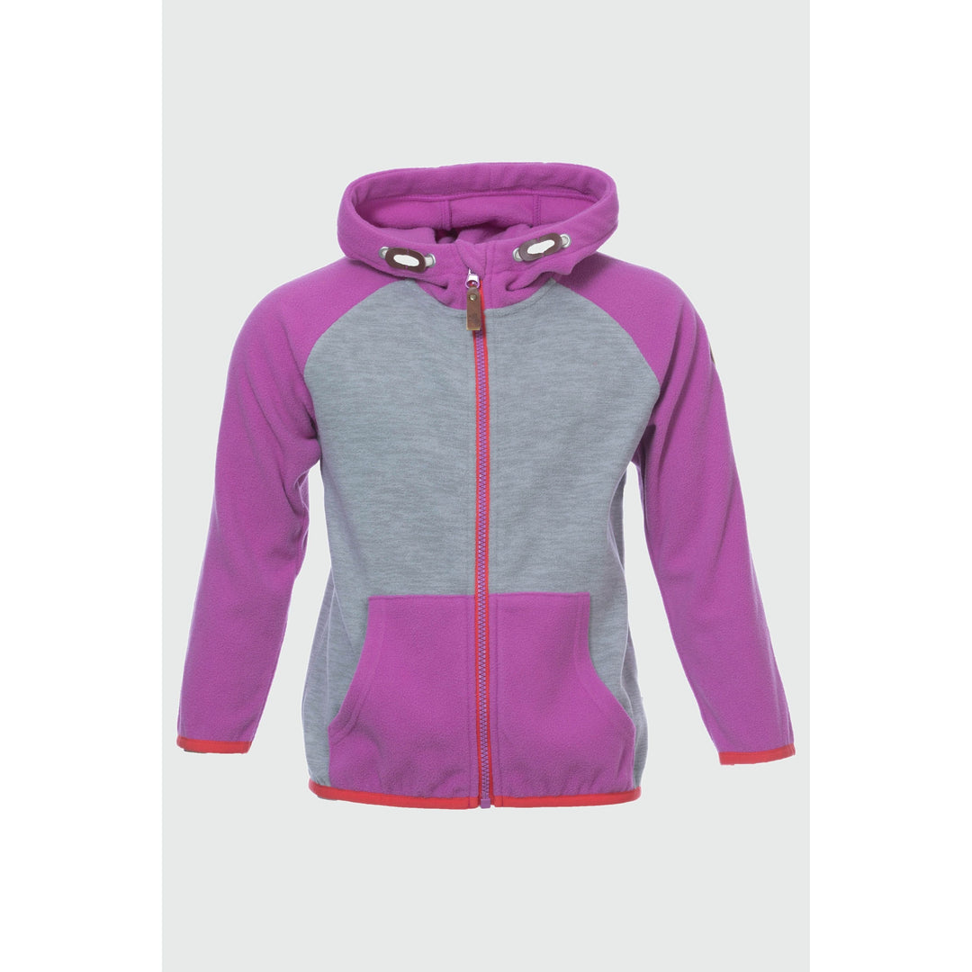 Erik Kinder Fleece Zip-Hoodie Fleecejacke rukka radiant orchid 104 