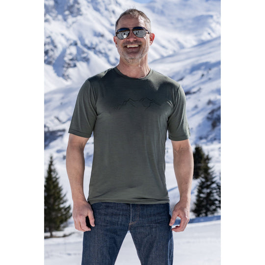 Esin Merino Herren T-Shirt Blusen / Hemden / Polos / T-Shirts Rukka 