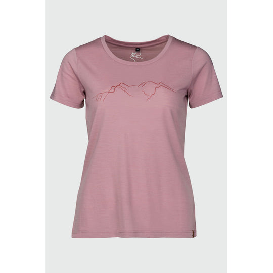 Eske Merino Damen T-Shirt Blusen / Hemden / Polos / T-Shirts Rukka woodrose 34 