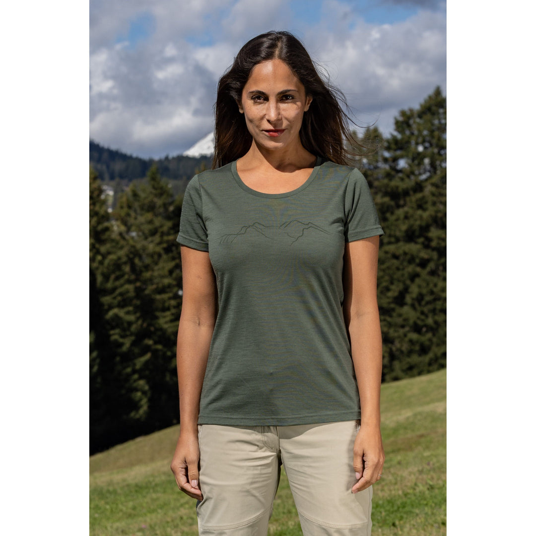 Eske Merino Damen T-Shirt Blusen / Hemden / Polos / T-Shirts Rukka 