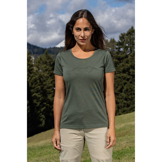 Eske Merino Damen T-Shirt Blusen / Hemden / Polos / T-Shirts Rukka 