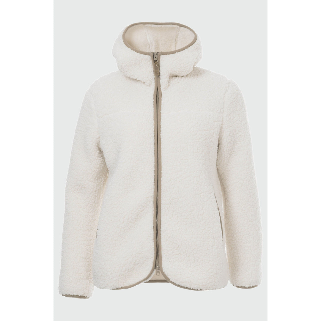 Farah Damen Sherpa Jacke Fleecejacke Rukka arctic wolf XS 