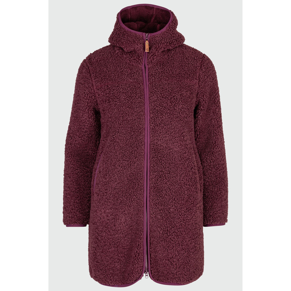 Fiona Damen Sherpa Mantel Fleecemantel Rukka 