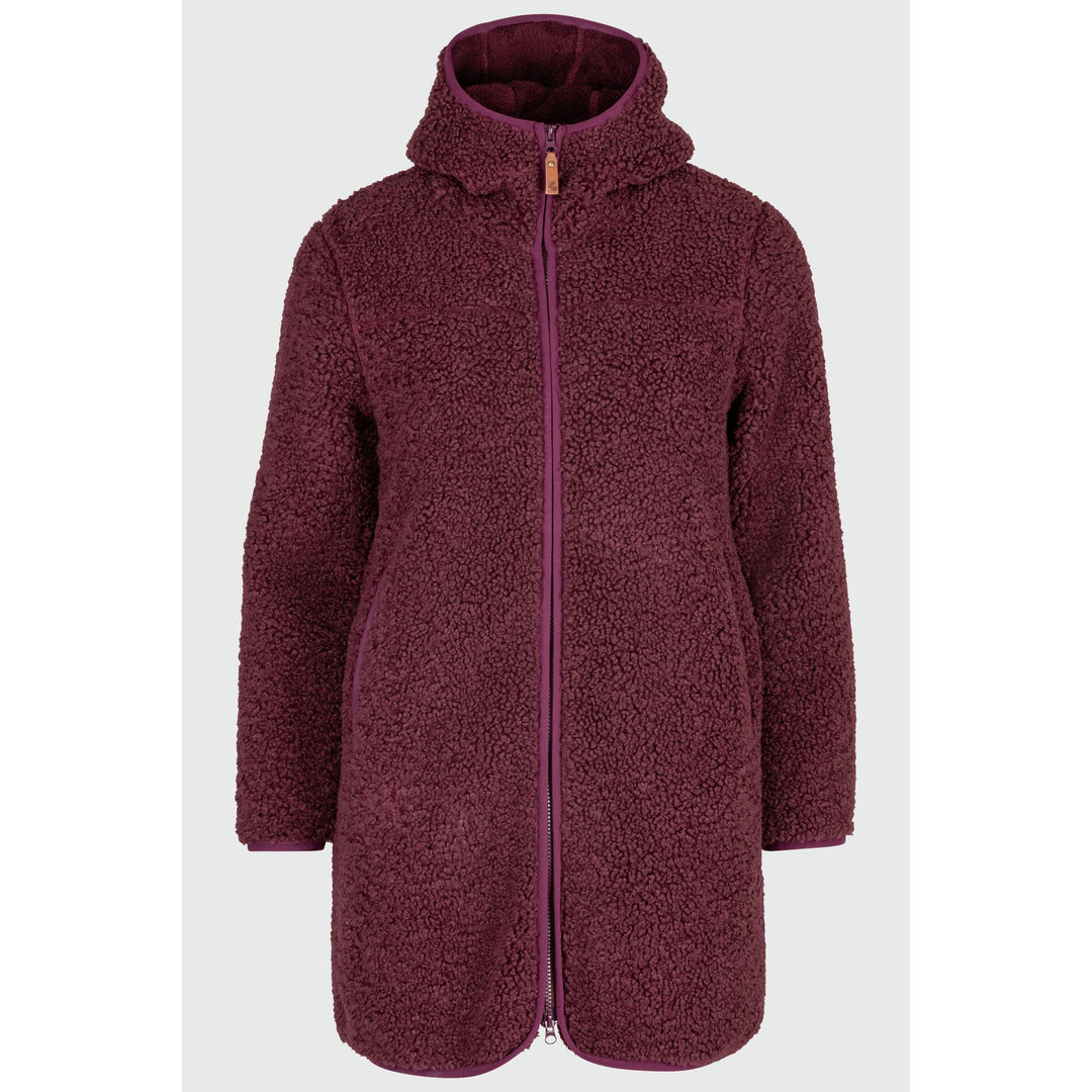 Fiona Damen Sherpa Mantel Fleecemantel Rukka 