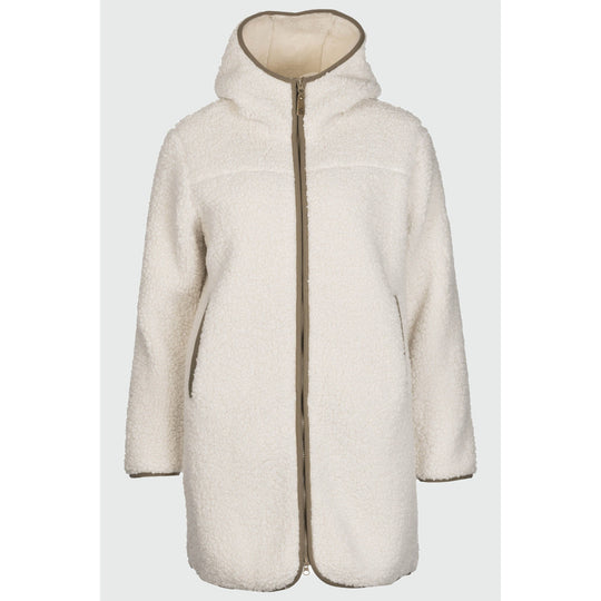 Fiona Damen Sherpa Mantel Fleecemantel Rukka 