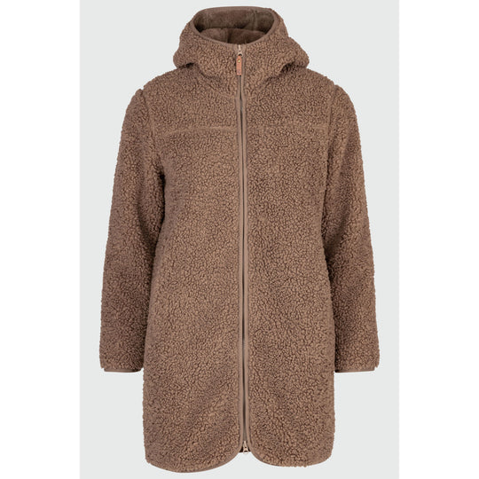 Fiona Damen Sherpa Mantel Fleecemantel Rukka 